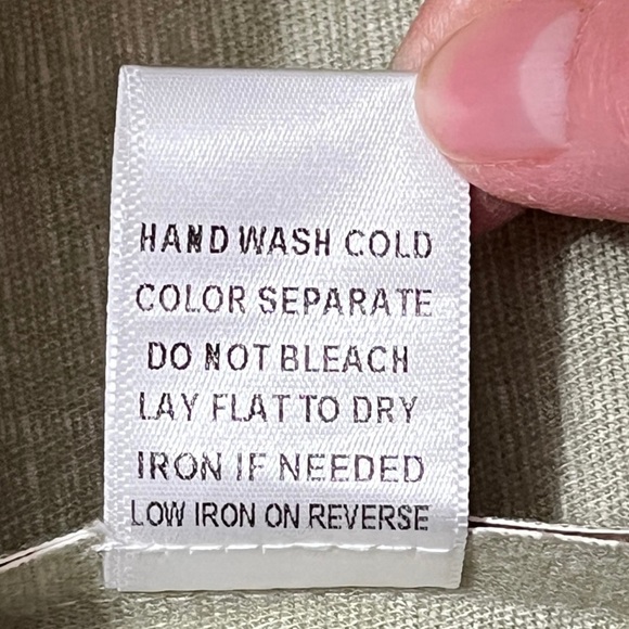 NWT Le Lis Collection Vegan Leather Striped Neutral Women’s Skirt Size Large - Picture 9 of 13